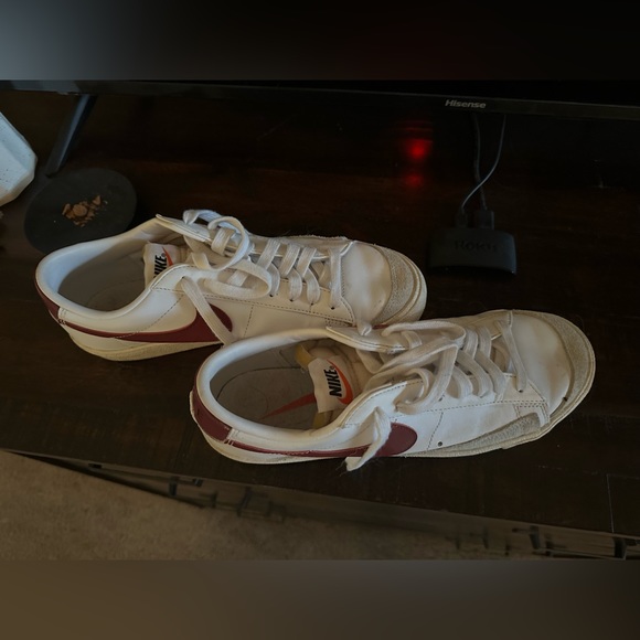 blazers nike maroon